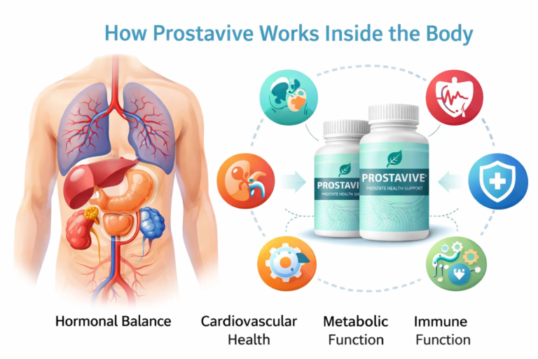 How Prostavive works inside the body to support prostate health